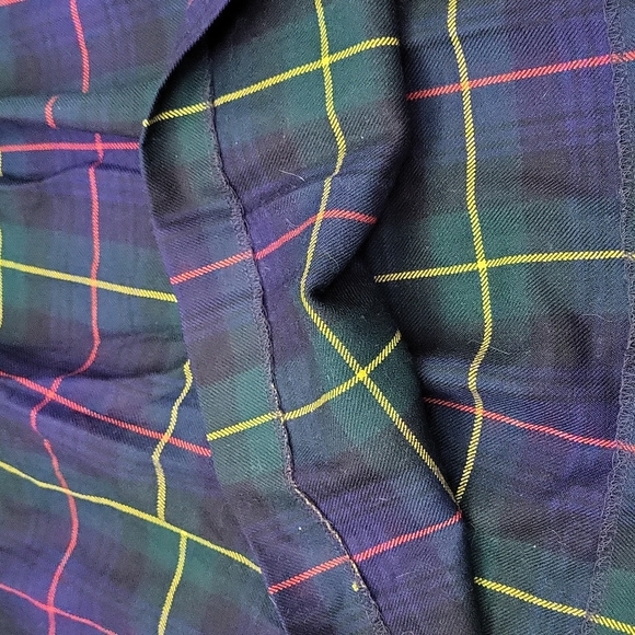 Wool check skirt - Picture 3 of 7